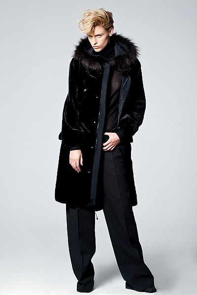 Avior Long Mink Parka